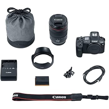 Canon - EOS R + Rf 24-105 f4 L IS USM 含めたレンズセット Canon EOS R Mirrorless with RF 24-105mm F4L IS USM Kit lens